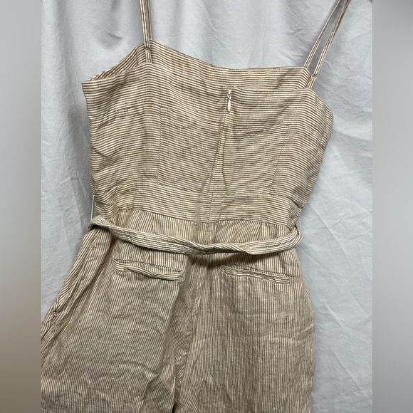 J Crew size 4 linen jumpsuit - Picture 5 of 7